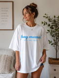 Boy Mama Oversized Graphic Tee | Faith • Mud • Bugs | Soft Unisex T-Shirt